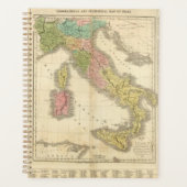 Italien Chonology Atlas Map Planer (Vorderseite)