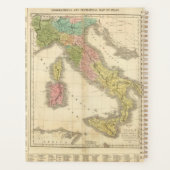 Italien Chonology Atlas Map Planer (Rückseite)