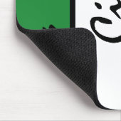 Italien Ciao Italienisches Herz Kiss Mouse Pad Mousepad (Ecke)