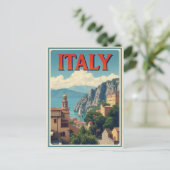 Italien Cinque Terre Italienische Küste Postkarte (Stehend Vorderseite)