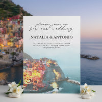 Italien | Cinque Terre Watercolor Wedding