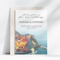 Italien | Cinque Terre Watercolor Wedding