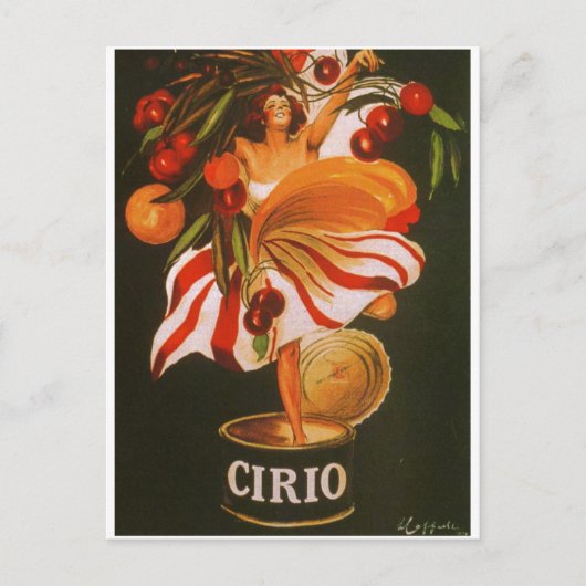 Italien - Cirio Tomato Postkarte (Vorderseite)