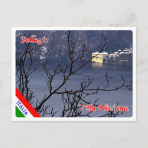 Italien - Comer See - Bellagio - Postkarte