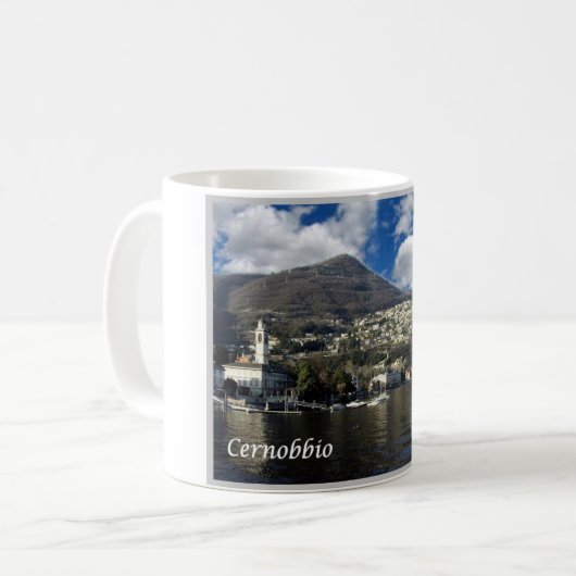 Italien - Comer See - Cernobbio - Kaffeetasse (Vorderseite Links)
