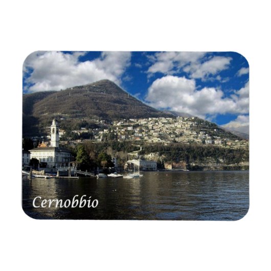 Italien - Comer See - Cernobbio - Magnet (Horizontal)