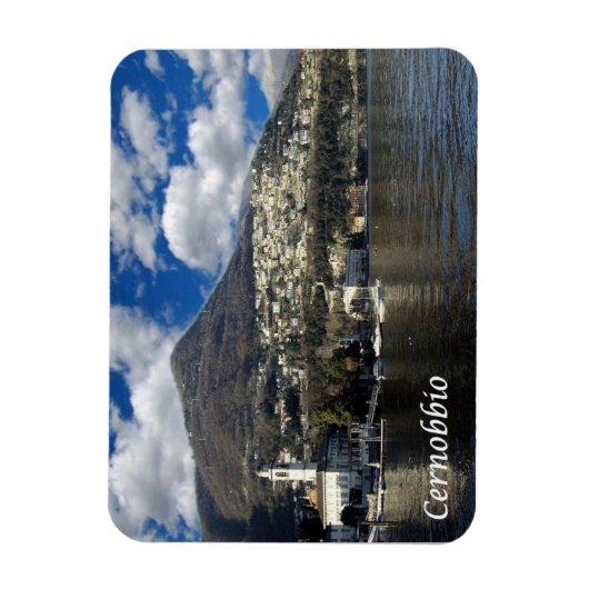Italien - Comer See - Cernobbio - Magnet (Vertikal)
