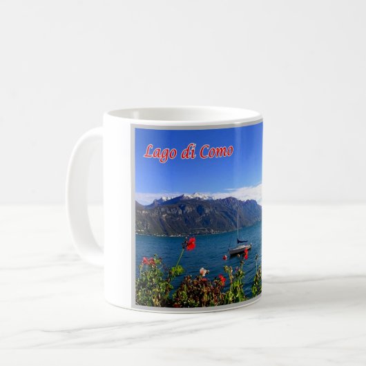 Italien - Comer See - Kaffeetasse (Vorderseite Links)