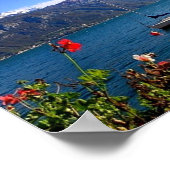 Italien - Comer See - Poster (Ecke)