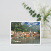 Italien - Comer See - Varenna - Postkarte (Stehend Vorderseite)