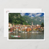 Italien - Comer See - Varenna - Postkarte (Vorne/Hinten)