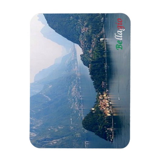 Italien - Comosee - Bellagio - Magnet (Vertikal)
