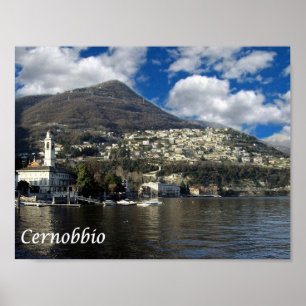 Italien - Comosee - Cernobbio - Poster