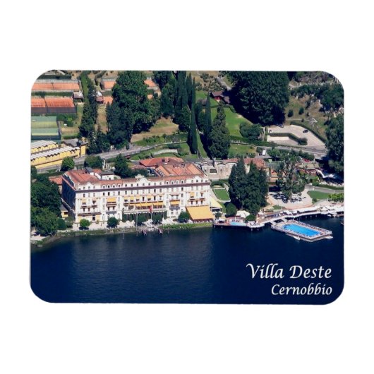 Italien - Comosee - Cernobbio - Villa D'Este - Magnet (Horizontal)