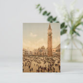 Italien Concept St Marks Place Venedig Postkarte (Stehend Vorderseite)