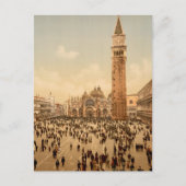 Italien Concept St Marks Place Venedig  Postkarte (Vorderseite)