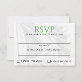Italien Couple RSVP Karte (Vorderseite)