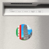 Italien - Der Schiefe Turm von Pisa Magnet (In Situ (Geschirrspüler))