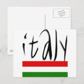 Italien Design! Postkarte (Vorne/Hinten)