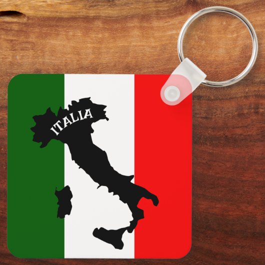 Italien Design Schlüsselanhänger (Rückseite)