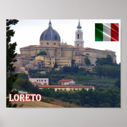 Italien - Die März - Loreto - Poster (Vorne)