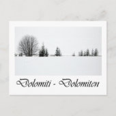 Italien, Dolomiten Postkarte (Vorderseite)