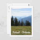 Italien, Dolomiten Postkarte (Vorne/Hinten)