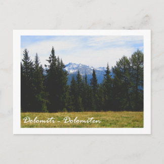 Italien, Dolomiten Postkarte