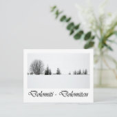 Italien, Dolomiten Postkarte (Stehend Vorderseite)