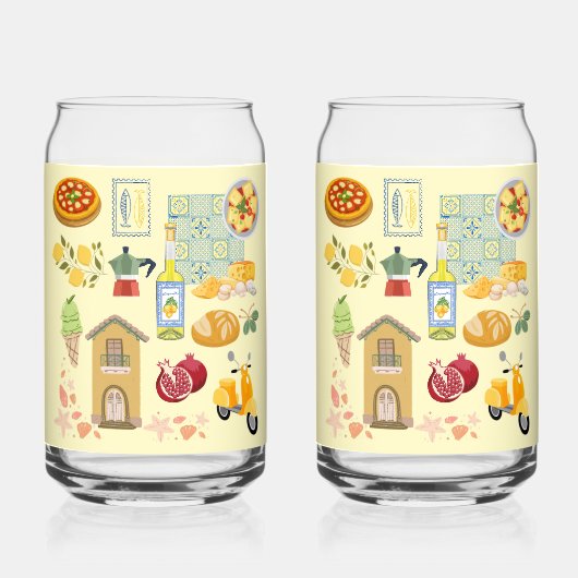 Italien Dosenglas (Rückseite)