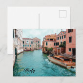 Italien Einladung Venedig Postkarte (Vorne/Hinten)