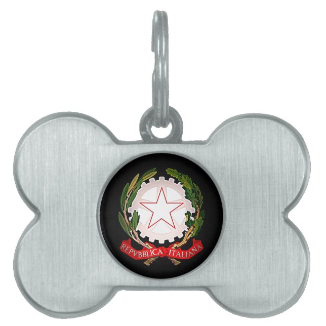 Italien Emblem Dark Tiermarke (Vorderseite)