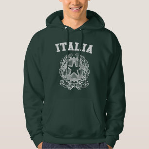 Italien-Emblem Hoodie