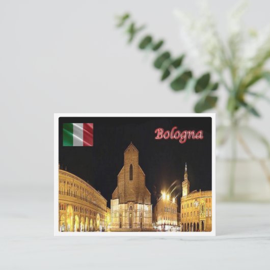 Italien - Emilia Romagna - Bologna - Postkarte (Stehend Vorderseite)
