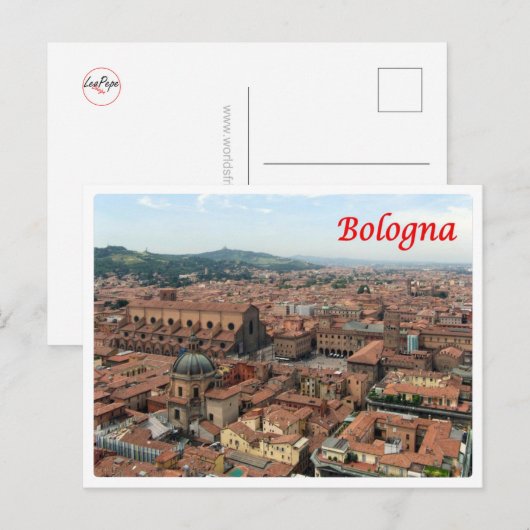 Italien - Emilia Romagna - Bologna - Postkarte (Vorne/Hinten)