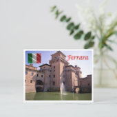 Italien - Emilia Romagna - Ferrara - Außenansicht  Postkarte (Stehend Vorderseite)