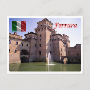 Italien - Emilia Romagna - Ferrara - Außenansicht  Postkarte