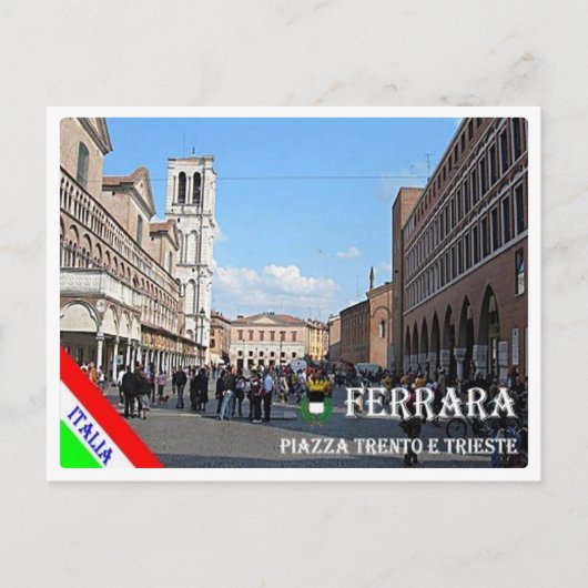 Italien - Emilia Romagna - Ferrara - Postkarte (Vorderseite)