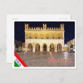 Italien - Emilia Romagna - Piacenza - Postkarte (Vorne/Hinten)