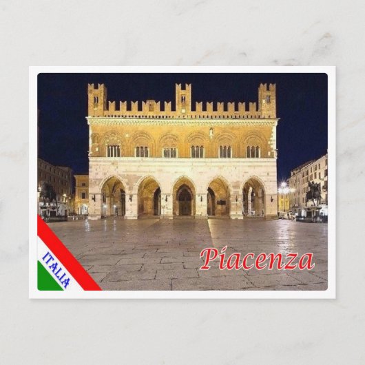 Italien - Emilia Romagna - Piacenza - Postkarte (Vorderseite)