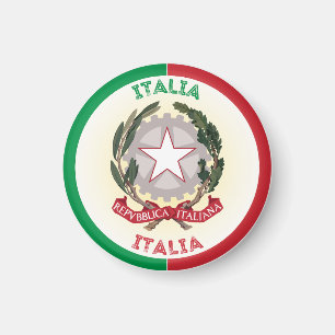 Italien-Erbe-Emblem Magnet