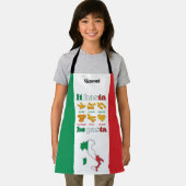 Italien ES HASTA PASTA Kids Schürze (Insitu)