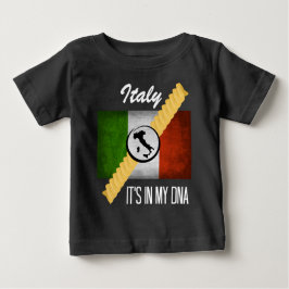 Italien Es ist in meiner DNA-Herkunft Italienische Baby T-shirt