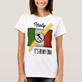 Italien Es ist in meiner DNA-Herkunft Italienische T-Shirt