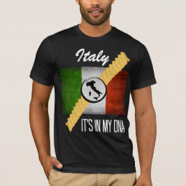 Italien Es ist in meiner DNA-Herkunft Italienische T-Shirt
