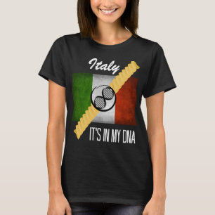 Italien Es ist in meiner DNA Molecule Italienische T-Shirt