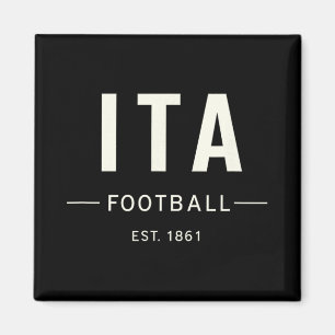 Italien Est. 1861 Soccer Heritage Supporter T-Shir Magnet