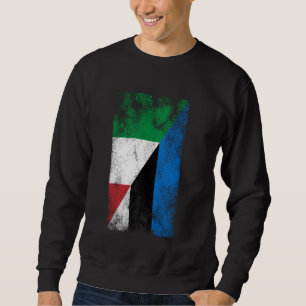 Italien Estland Flaggen - Italienisch Estnisch Sweatshirt