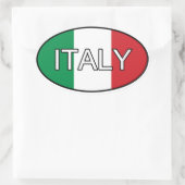 Italien Euro Sticker (Tasche)