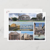 Italien, Europa, Rom, Roma, Postkarte (Vorne/Hinten)